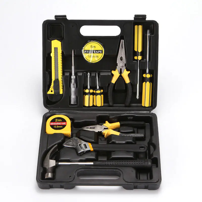 Automotive Repair Tool Set with Wrenches and Accessories