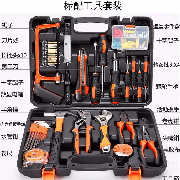 Automotive Repair Tool Set with Wrenches and Accessories